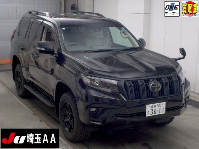 Japan Auction Vehicles 10 2023 Toyota ランクルプラドW 4WD TX Lパッケージマットブラッ auction photo