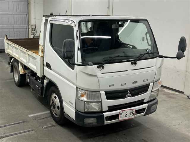 Japan Auction Vehicles 9 2015 Mitsubishi Fuso Canter dump auction photo