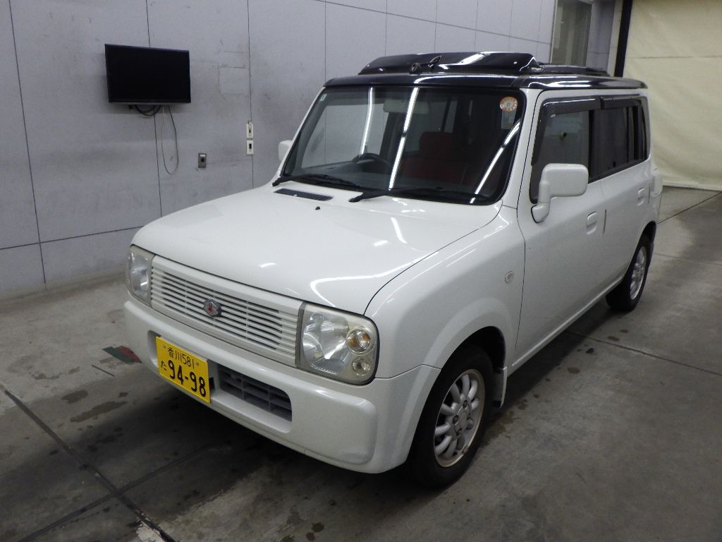 2005 Suzuki Alto Lapin Canvas top auction photo 4