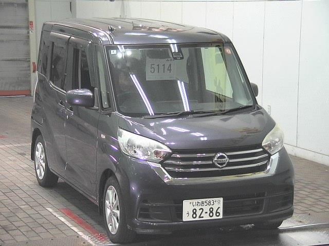 2018 Nissan Dayz Roox X Japan auction vehicle