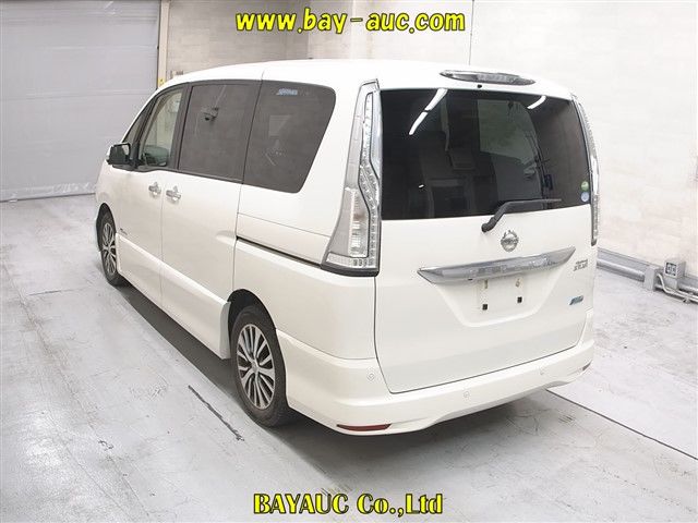 2015 Nissan Serena HスターVセレ+セーフティSHVAセフ auction photo 2