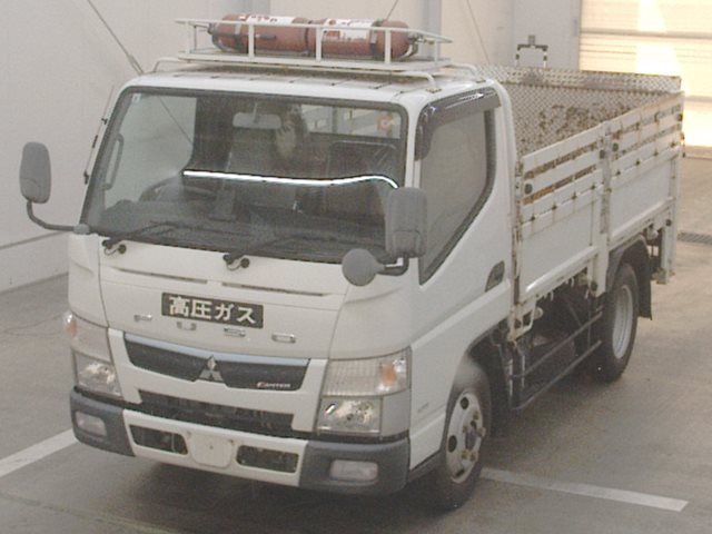 Japan Auction Vehicles 10 2019 Mitsubishi Fuso Canter Flatbed auction photo