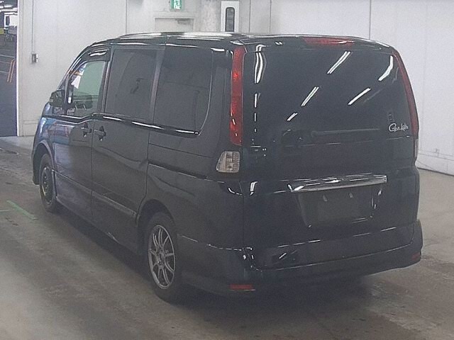 2009 Nissan Serena ハイウェイスター auction photo 2