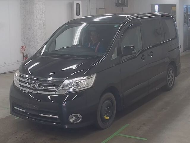 2009 Nissan Serena ハイウェイスター auction photo 4