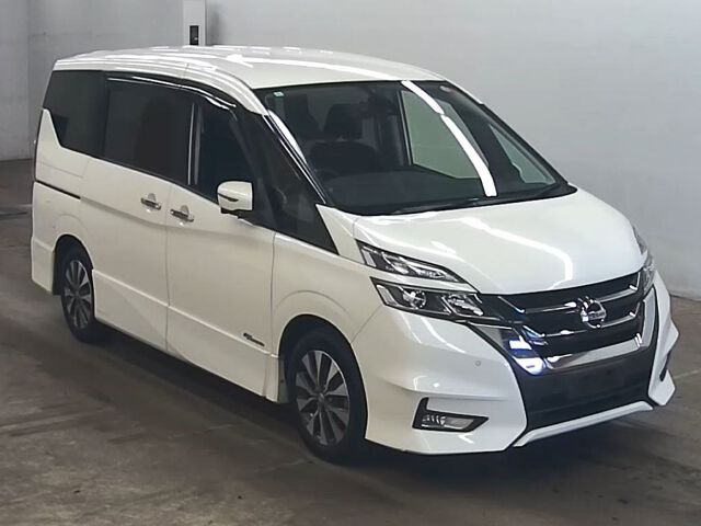 Japan Auction Vehicles 5 2017 Nissan Serena ハイウェイスターVセレク auction photo