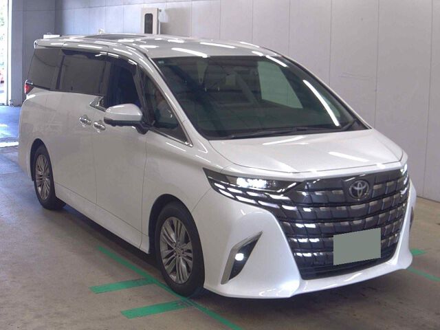 2025 Toyota Alphard Z Japan auction vehicle