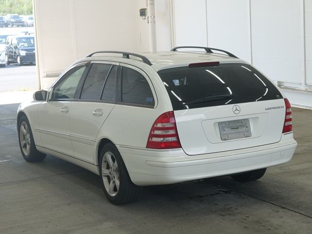 2003 Mercedes-Benz C200T コンプレッサー auction photo 2