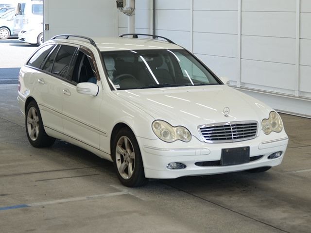 2003 Mercedes-Benz C200T コンプレッサー Japan auction vehicle