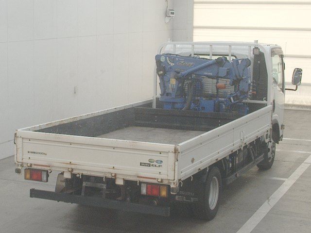 2021 Isuzu Elf With crane auction photo 2