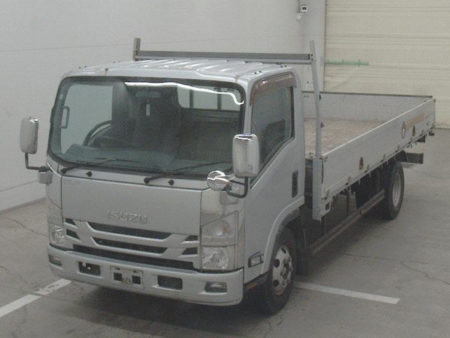 Japan Auction Vehicles 10 2015 Isuzu Elf Flatbed auction photo