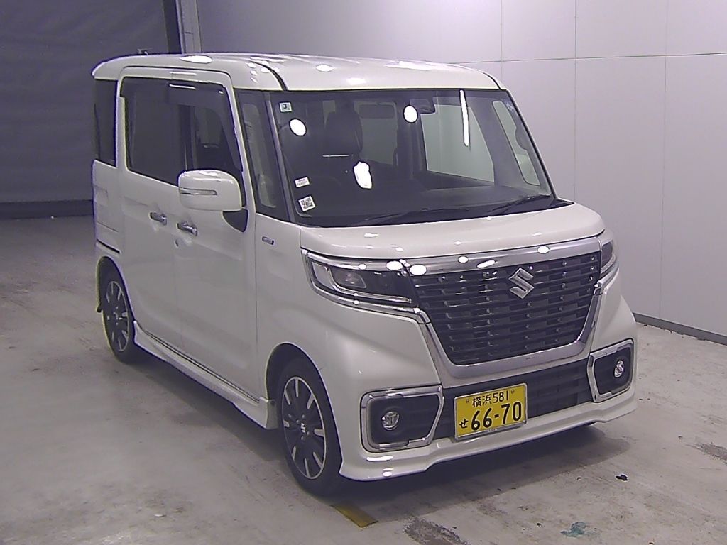 Japan Auction Vehicles 14 2020 Suzuki Spacia Custom Hybrid XS Turbo auction photo
