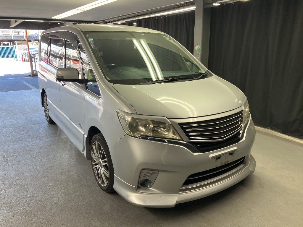 Japan Auction Vehicles 7 2013 Nissan Serena HWS S-HYBRID auction photo