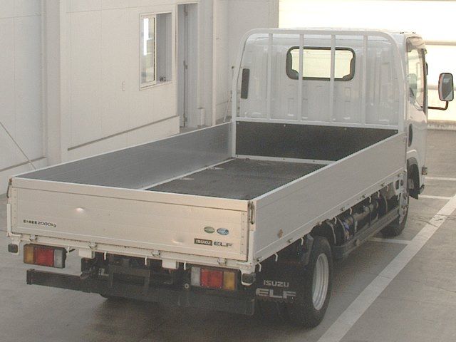 2019 Isuzu Elf Flatbed auction photo 2