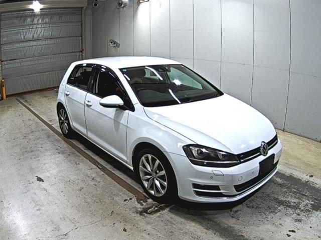 2013 Volkswagen ゴルフ TSIハイラインブルーモーションテクノロジー Japan auction vehicle