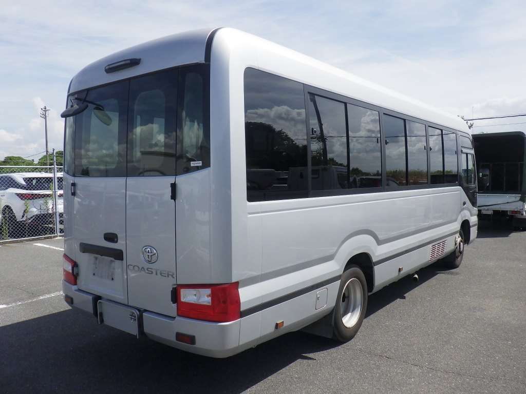 2021 Toyota Coaster GX auction photo 2