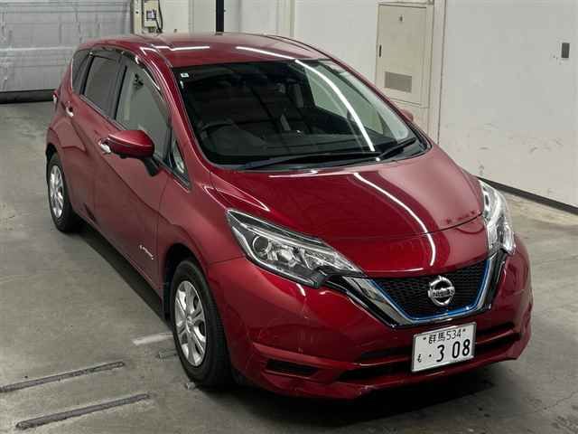 Japan Auction Vehicles 10 2018 Nissan ノートeパワー eパワーX auction photo