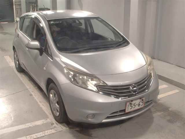 Japan Auction Vehicles 12 2013 Nissan Note S auction photo
