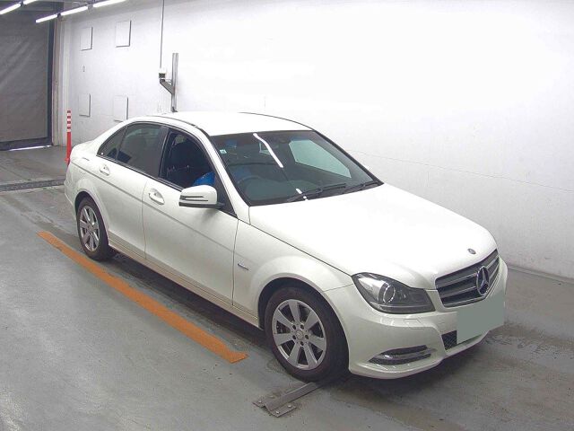Japan Auction Vehicles 8 2011 Mercedes-Benz C-Class C200 Blue Efficiency auction photo
