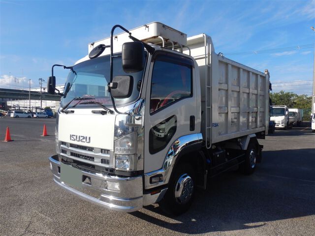2018 Isuzu Forward Short Reinforced Dump auction photo 4