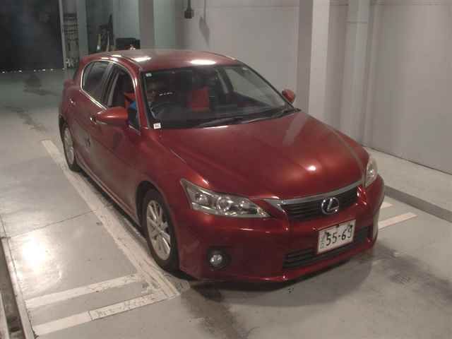 Japan Auction Vehicles 12 2011 Lexus CT CT200hバージョンC auction photo