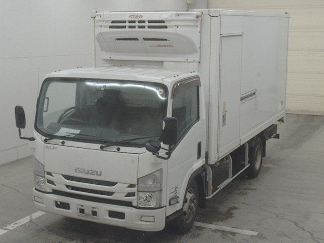 Japan Auction Vehicles 10 2018 Isuzu Elf 冷蔵・冷凍車 auction photo