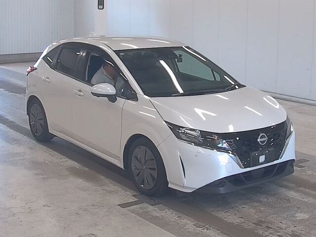 2021 Nissan Note X Japan auction vehicle