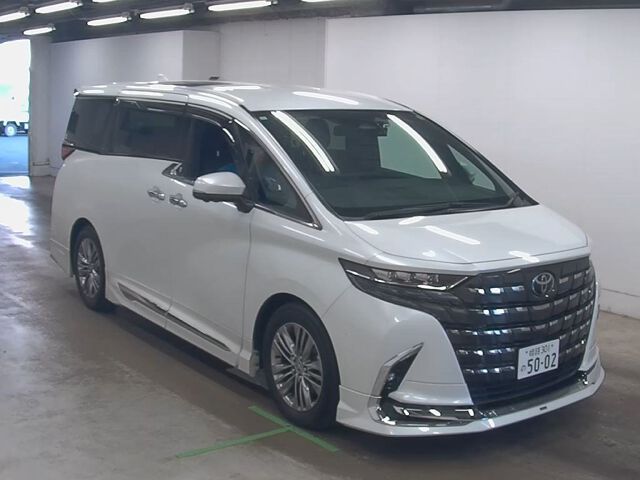 2024 Toyota Alphard Z Japan auction vehicle