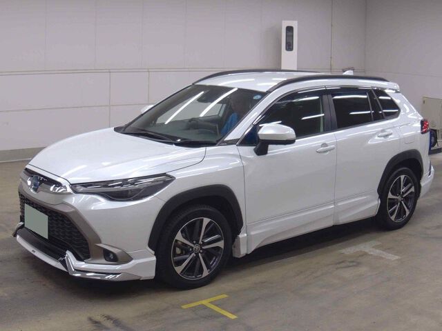 2022 Toyota Corolla Cross ハイブリッドZ 4WD auction photo 4