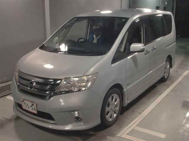 2013 Nissan Serena ハイウェイスターSハイブリッドV auction photo 4