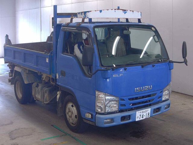 2018 Isuzu Elf dump Japan auction vehicle