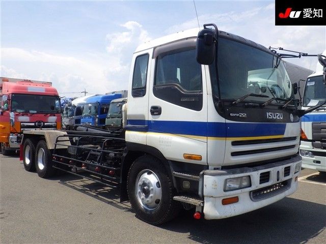 1997 Isuzu Giga Datchakusouchi Container Set Japan auction vehicle