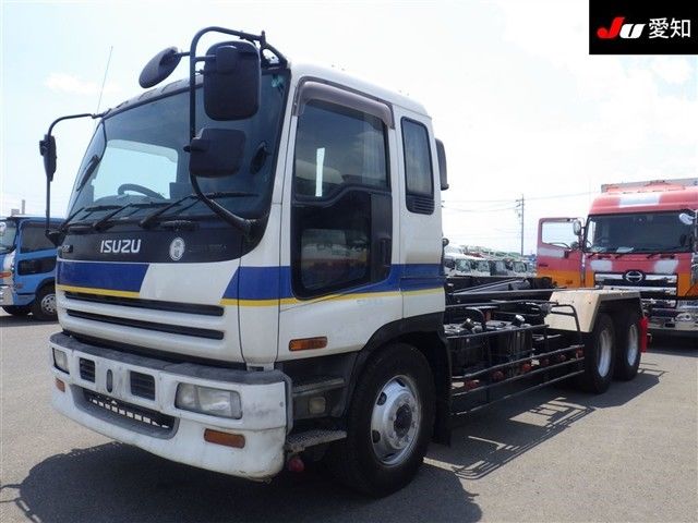 1997 Isuzu Giga Datchakusouchi Container Set auction photo 4