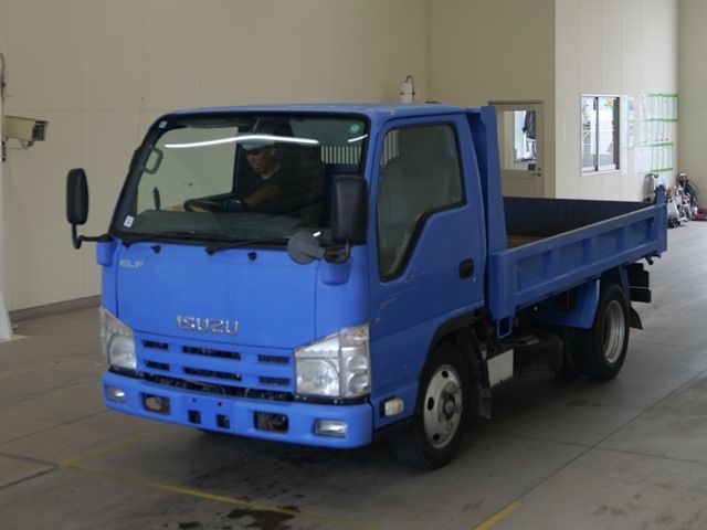 Japan Auction Vehicles 21 2013 Isuzu Elf Dump FF Low auction photo