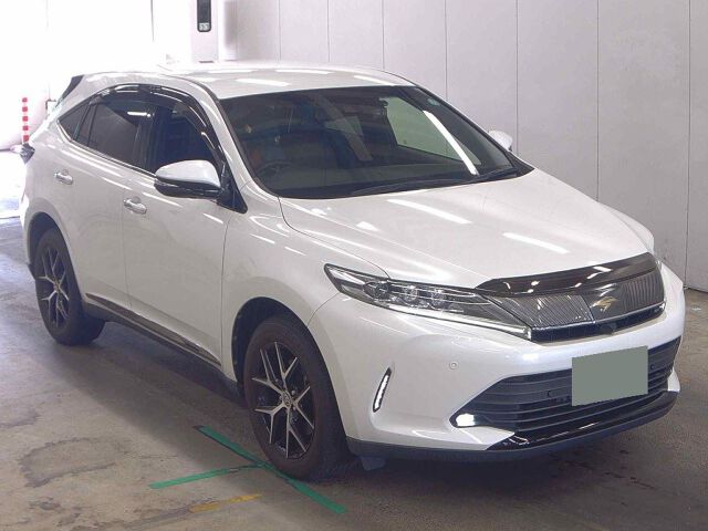 2019 Toyota Harrier Premier Style Noir Japan auction vehicle