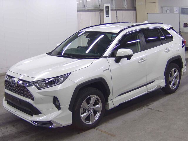 2020 Toyota RAV4 ハイブリッドG 4WD auction photo 4