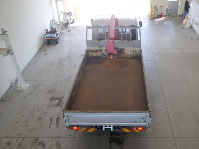 2015 Mitsubishi Fuso Canter Flat crane, wide crane, long crane auction photo 3