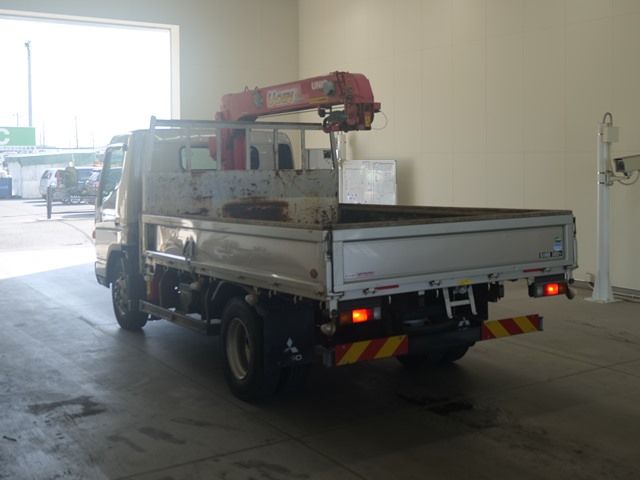2015 Mitsubishi Fuso Canter Flat crane, wide crane, long crane auction photo 2