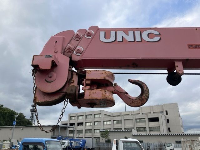 2009 Isuzu Elf Flat crane, 3-stage auction photo 20