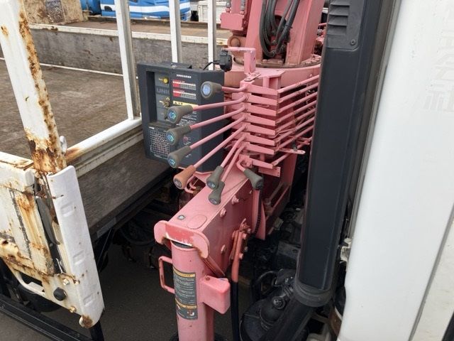 2009 Isuzu Elf Flat crane, 3-stage auction photo 21