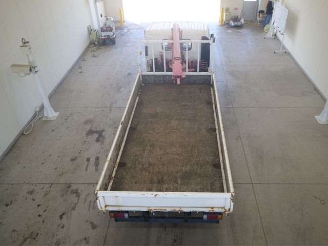 2009 Isuzu Elf Flat crane, 3-stage auction photo 3