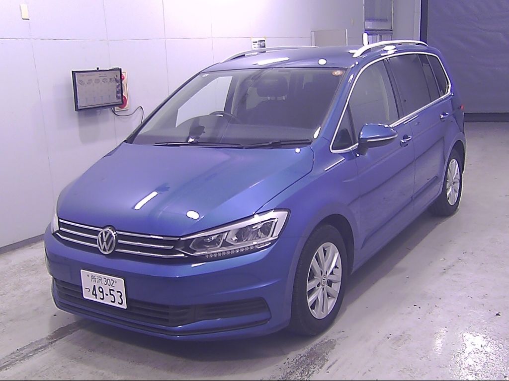2018 Volkswagen ゴルフトゥーラン TSIコンフォートライン auction photo 4
