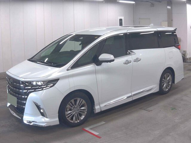 2025 Toyota Alphard Z auction photo 4