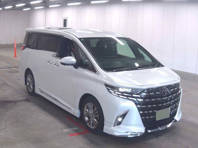 Japan Auction Vehicles 8 2025 Toyota Alphard Z auction photo