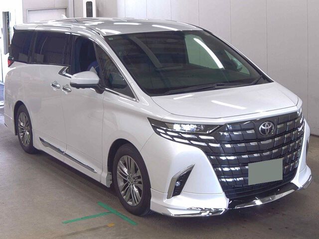 Japan Auction Vehicles 8 2025 Toyota Alphard Z auction photo