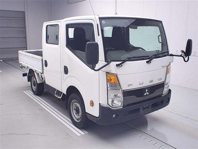 Japan Auction Vehicles 11 2018 Mitsubishi Fuso Canter 4WD Guts Double Cab auction photo