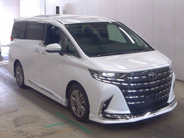 2025 Toyota Alphard Z Japan auction vehicle