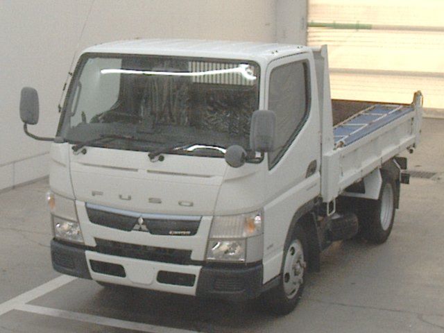 Japan Auction Vehicles 10 2018 Mitsubishi Fuso Canter dump auction photo