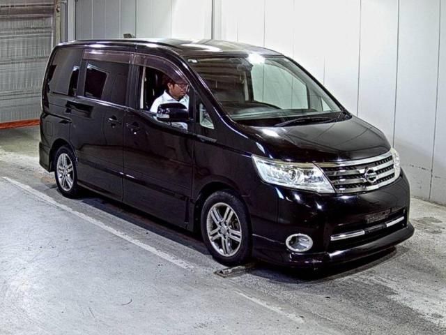 2010 Nissan Serena ハイウェイスター Vエアロセレクション Japan auction vehicle