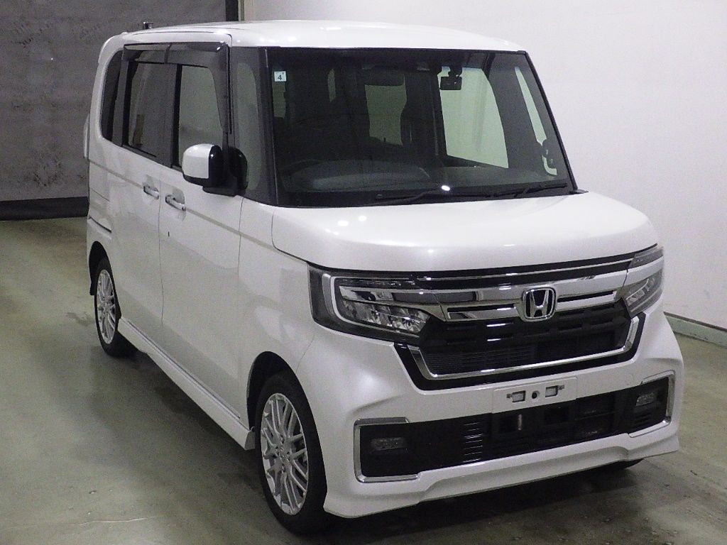 Japan Auction Vehicles 9 2021 Honda N-BOX 4WD カスタムLターボ auction photo