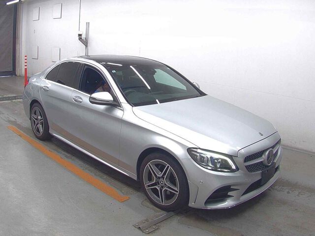 2019 Mercedes-Benz C-Class C220D AVA AMG Japan auction vehicle